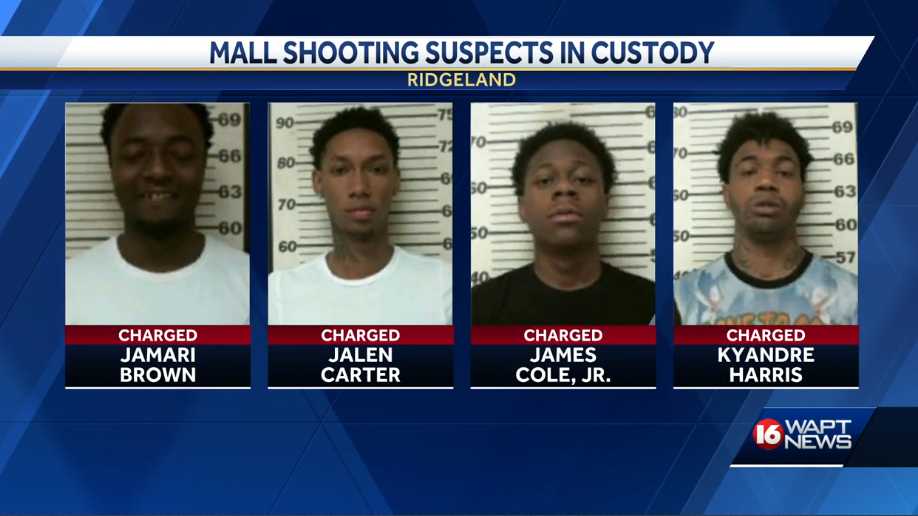 Four wanted for shooting at Northpark Mall