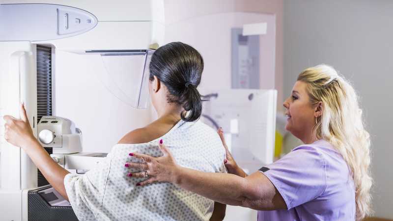 Is there an age limit for women to get a mammogram?