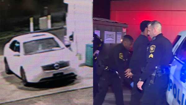 Police: Man arrested after falsely reporting child inside stolen car ...