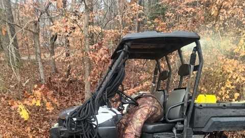 Highly intoxicated man found passed out on UTV led deputies on chase in Greenville, deputies say