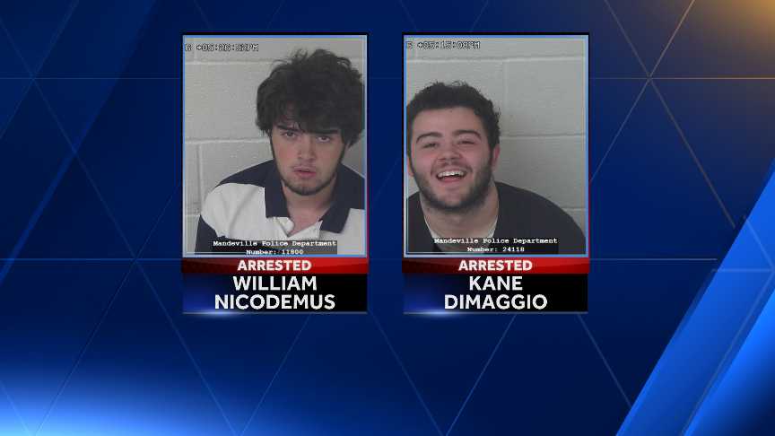 Two arrested after shots fired early Tuesday in Mandeville neighborhood