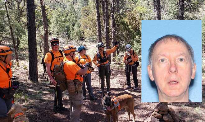 Searchers find missing hiker dead with his dog alive next to him