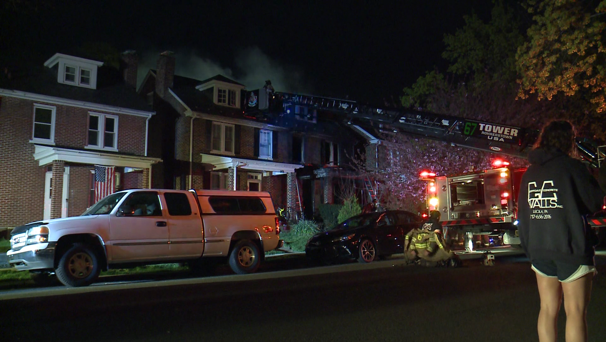 Overnight house fire in Manheim Township