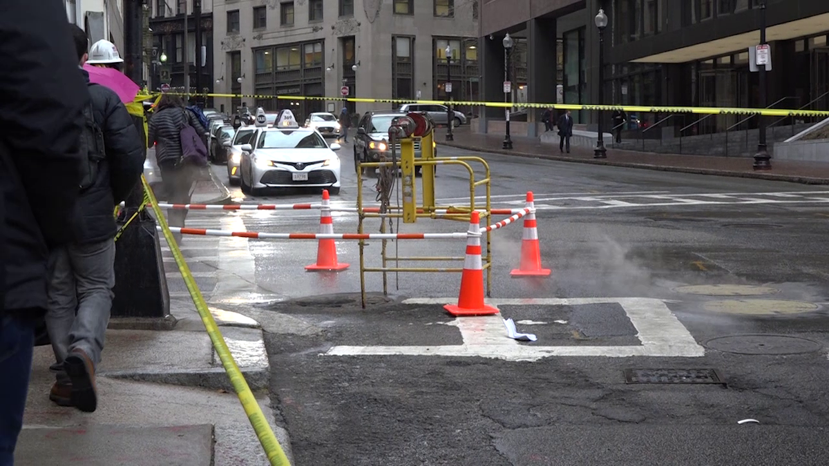 Crews respond to several manhole fires in Boston