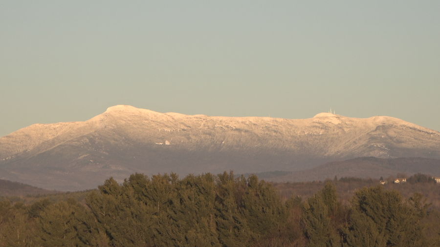 mount mansfield viewed from the nbc5 studio in south burlington