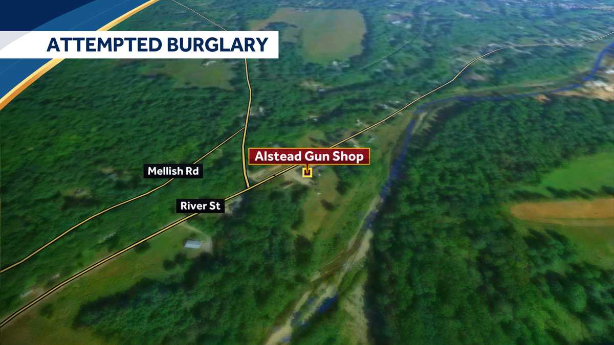 State police investigate attempted burglary at Alstead Gun Shop