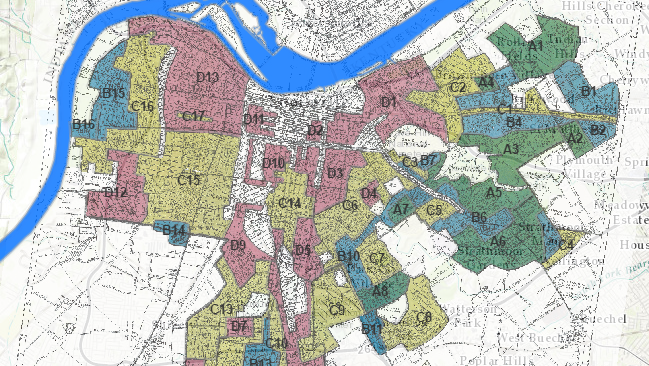 Redlining Interactive Map Interactive website explores redlining in Louisville