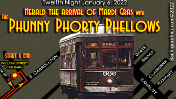 Phunny Phorty Phellows Announce Shorter Route For Twelfth Night