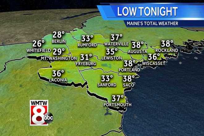 Freeze warning, frost advisories issued for much of Maine