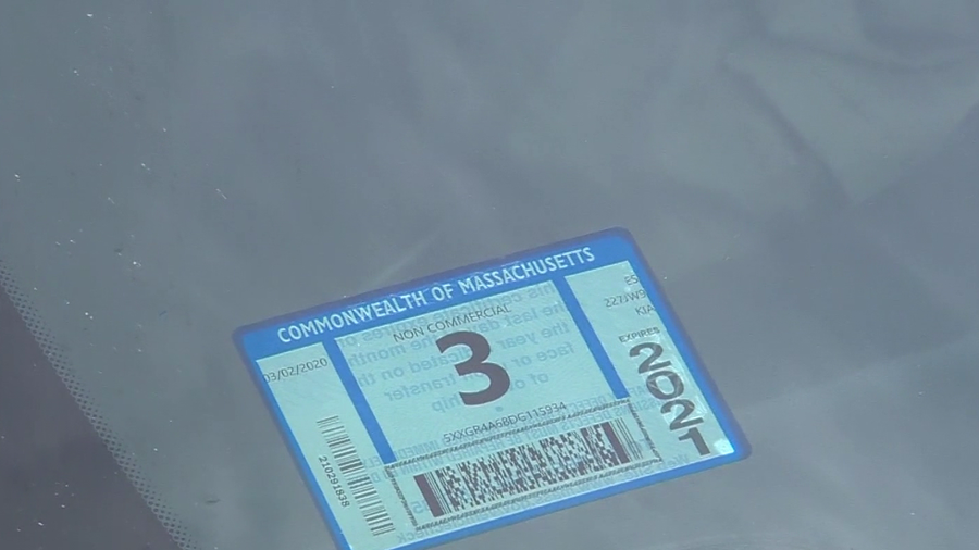 Massachusetts Registry of Motor Vehicles extends expired inspection