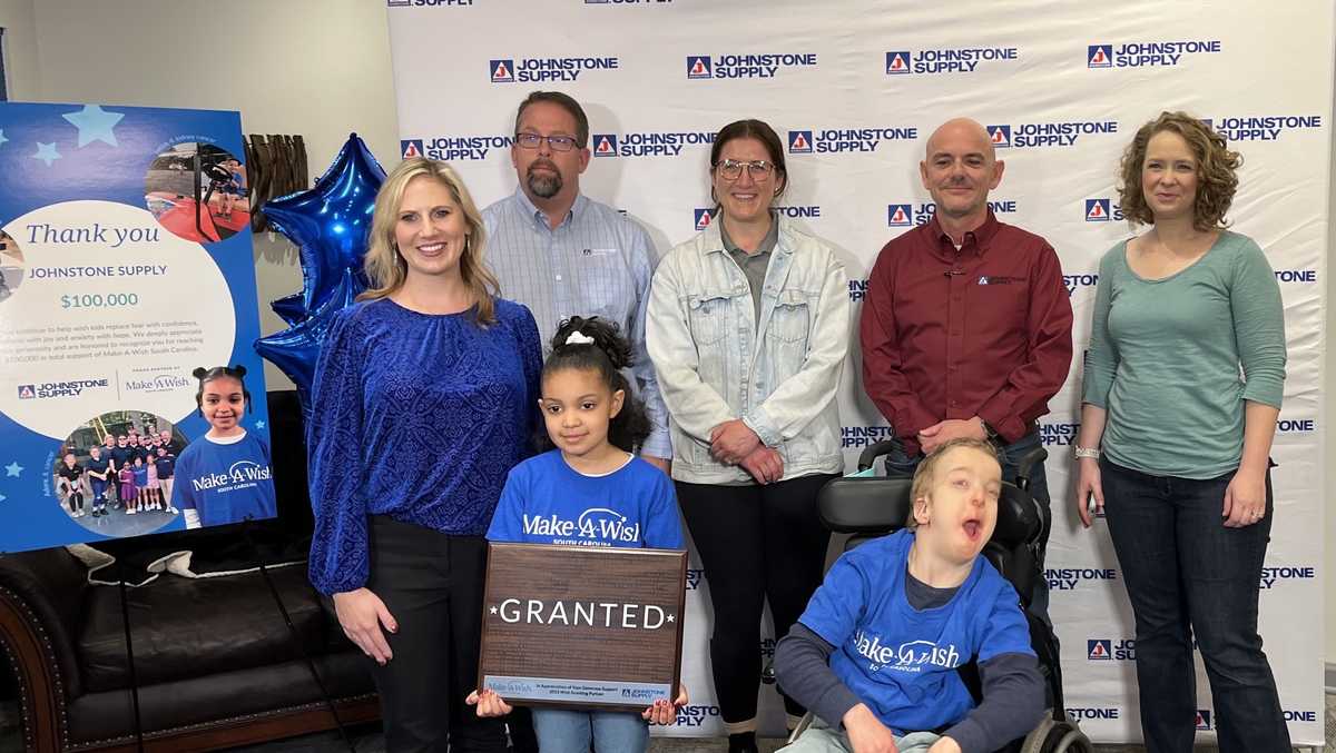 Greenville, SC business raises 100k for Make-A-Wish SC