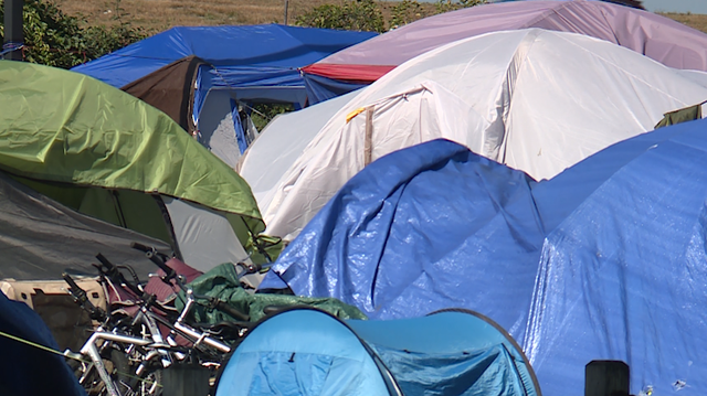 DOT says Marginal Way homeless encampment to be swept in November - Vimarsana News