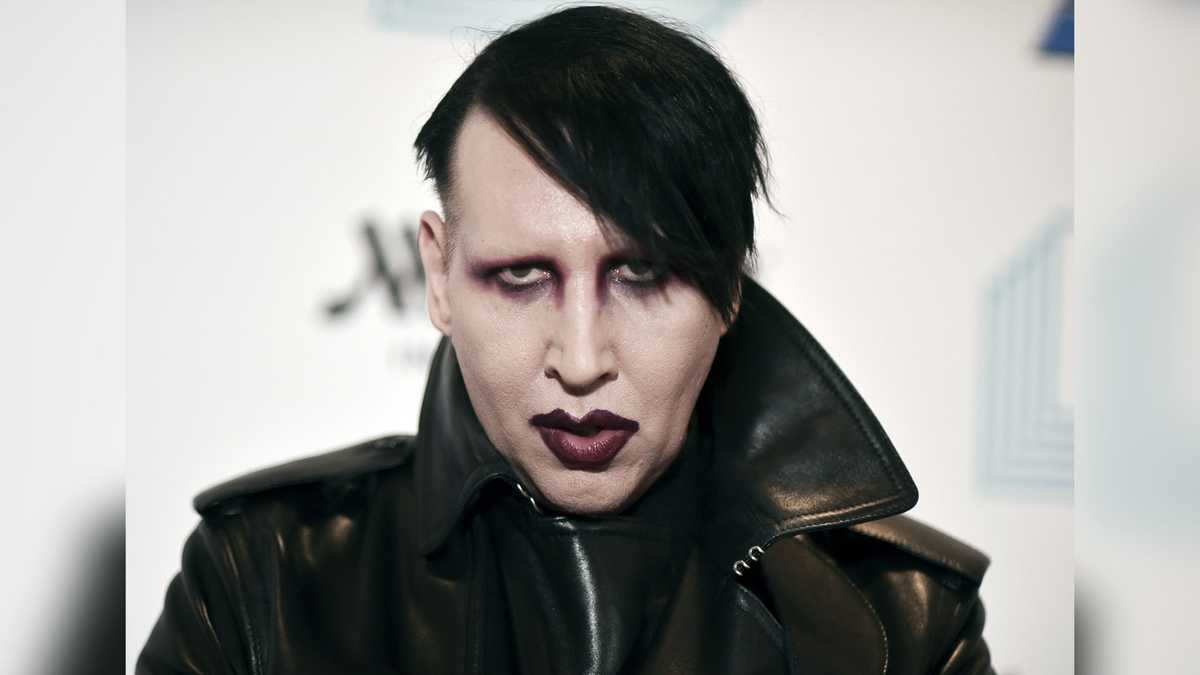 Rocker Marilyn Manson surrenders on New Hampshire assault warrant