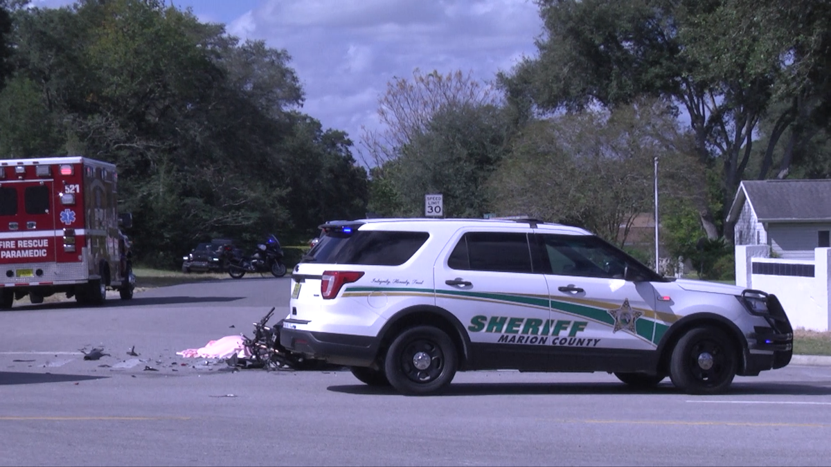Ocala motorcyclist killed in Saturday morning crash