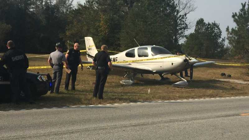 Plane makes emergency landing on Hwy. 378 in Marion County