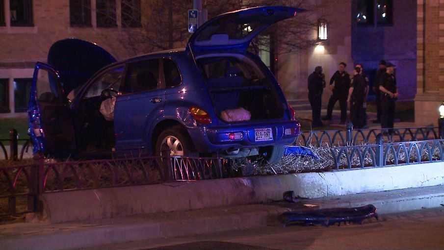 Police Chase Ends In Crash Near Marquette University 7634