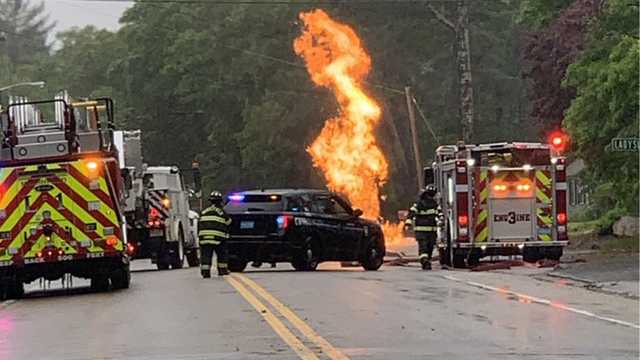 Marshfield gas leak ignites; police ask residents to evacuate - Vimarsana News