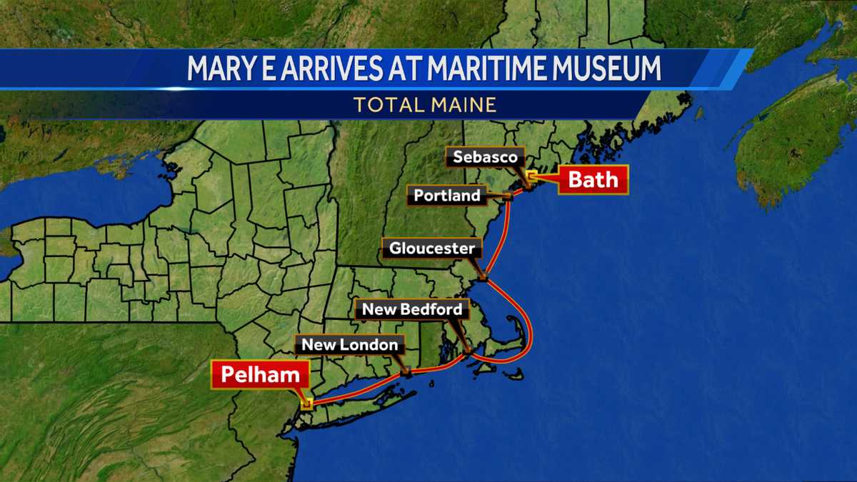 Historic Mainebuilt ship will make permanent home at Maine Maritime Museum