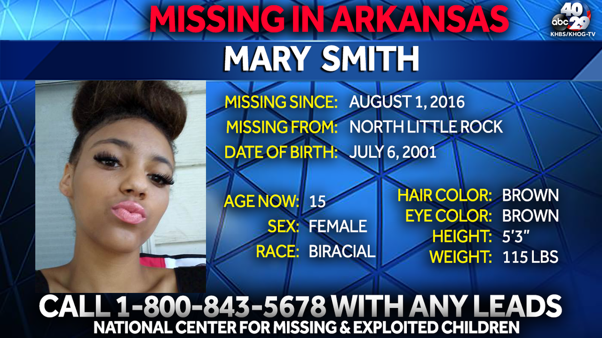 Missing in Arkansas