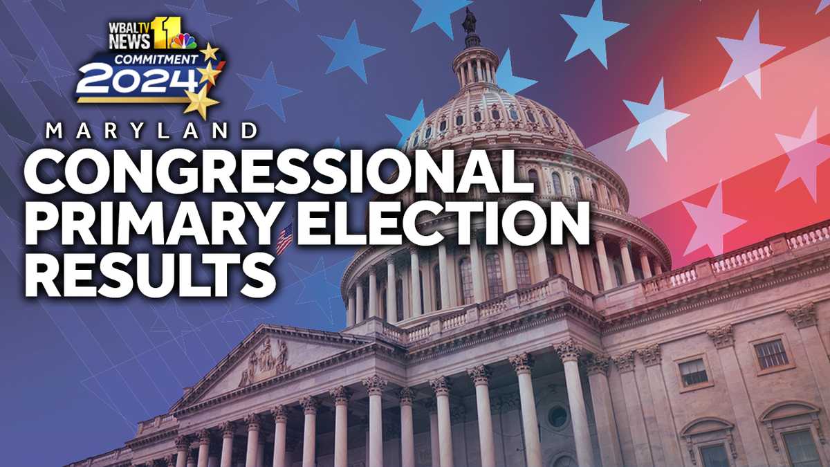 Election results Maryland 2024 US House primary