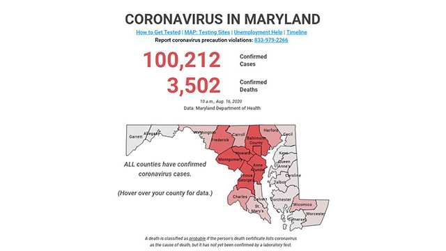 Timeline Coronavirus In Maryland Timeline Coronavirus In Maryland