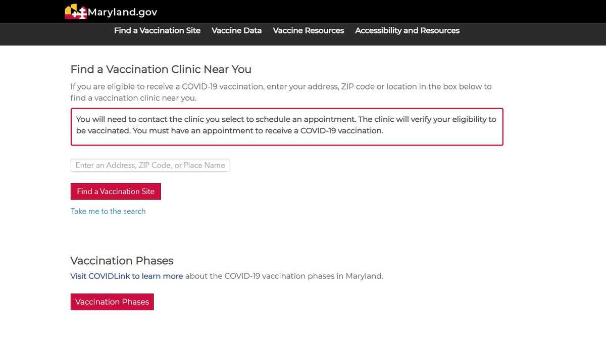 Seniors Frustrated With Maryland S New Vaccination Website Portal