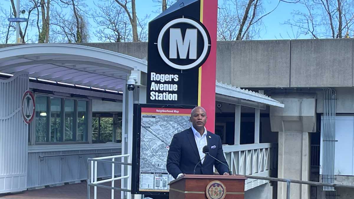 Governor announces Baltimore transit development strategy