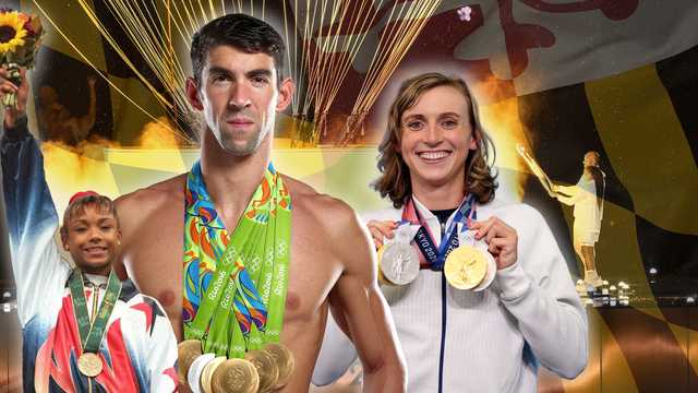 How many Olympians has Maryland produced since 1952?
