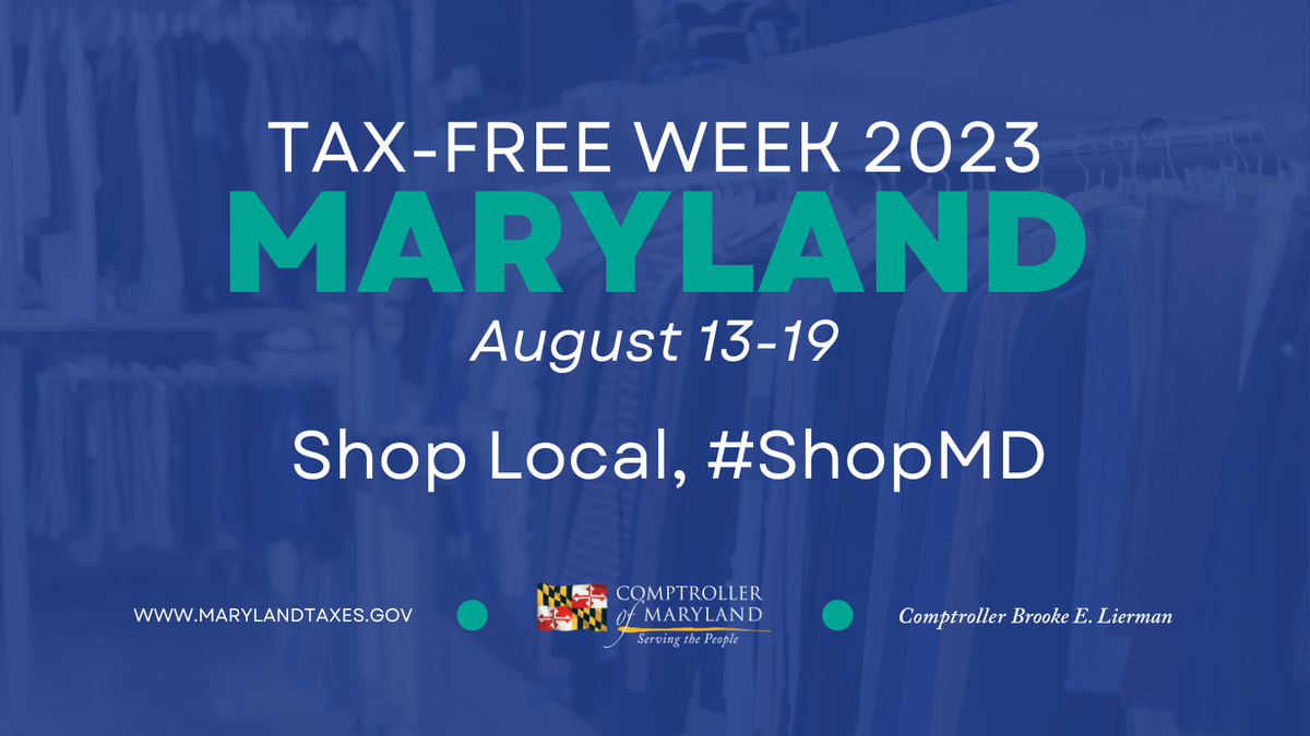 What is the sales tax rate in Maryland?
