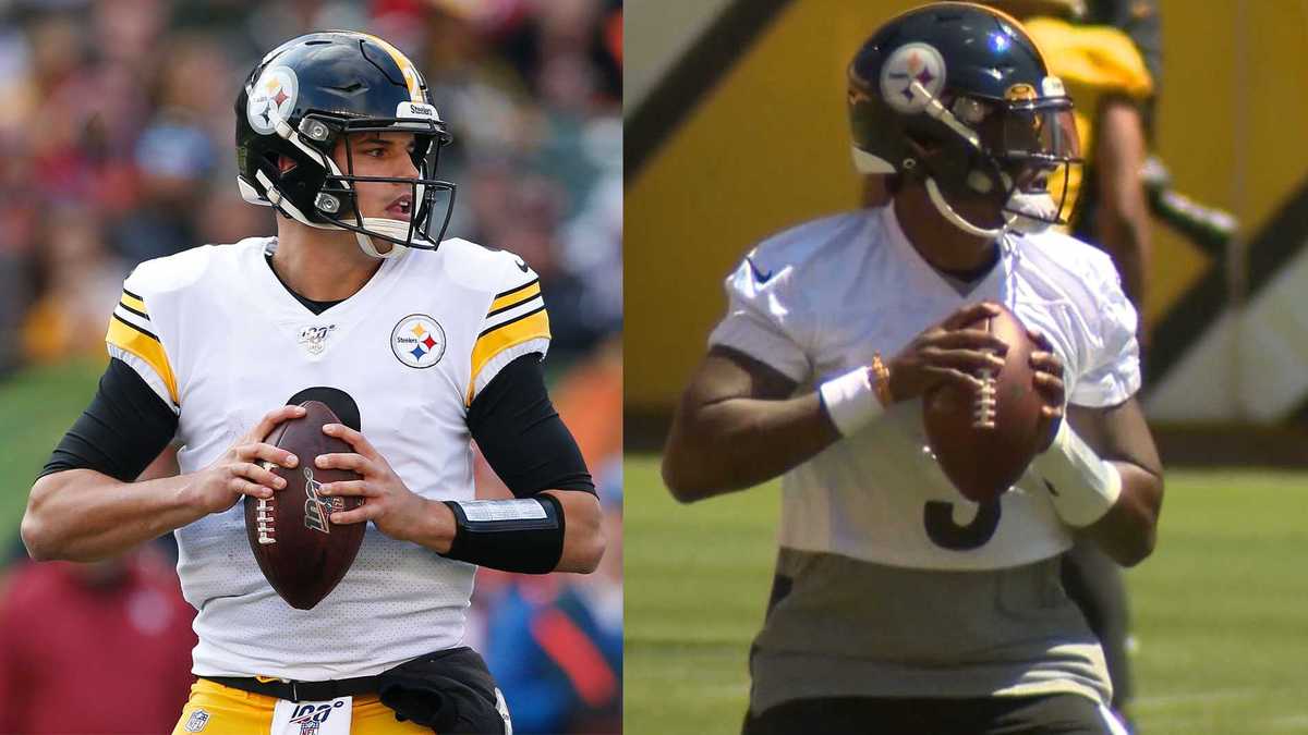 Mason Rudolph, Dwayne Haskins are ready to compete for Steelers' starting  quarterback job