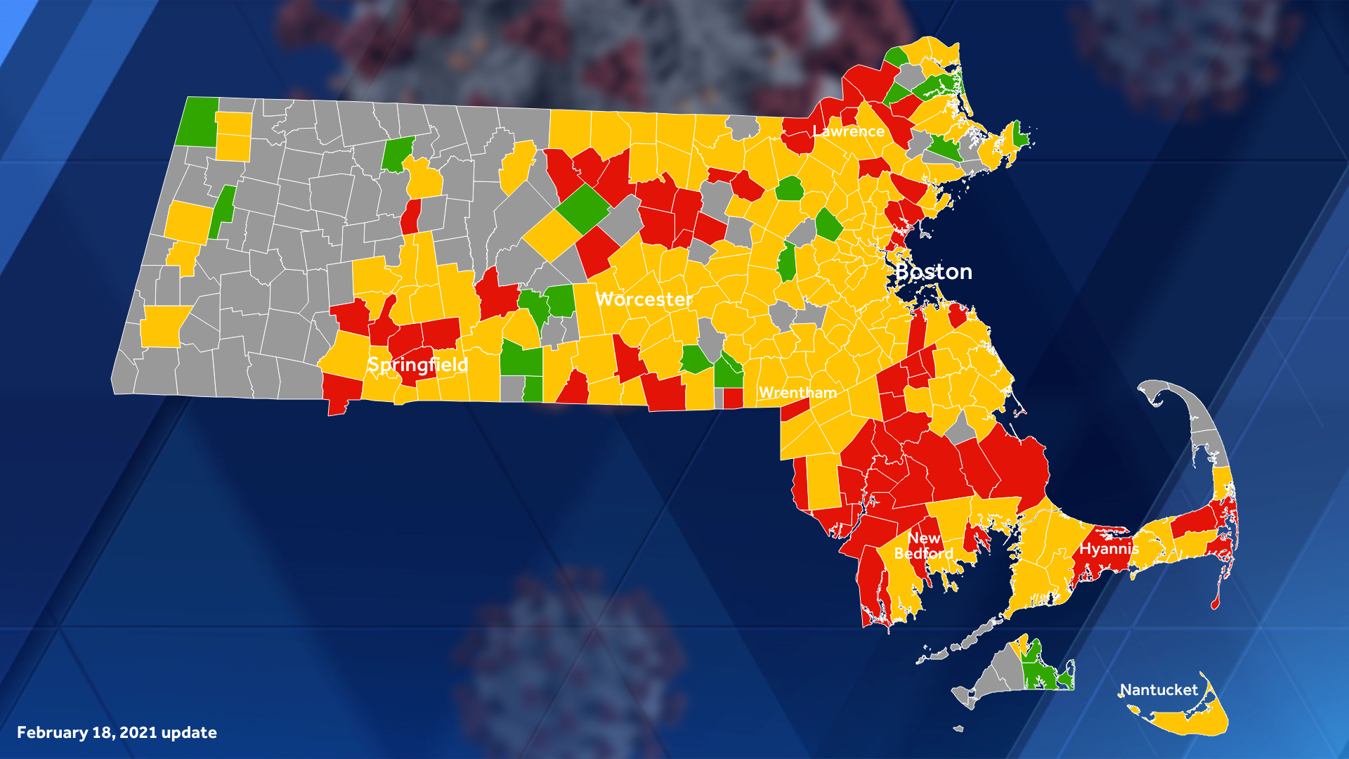 Massachusetts COVID-19 Town-by-town Map: Updated With Latest Data