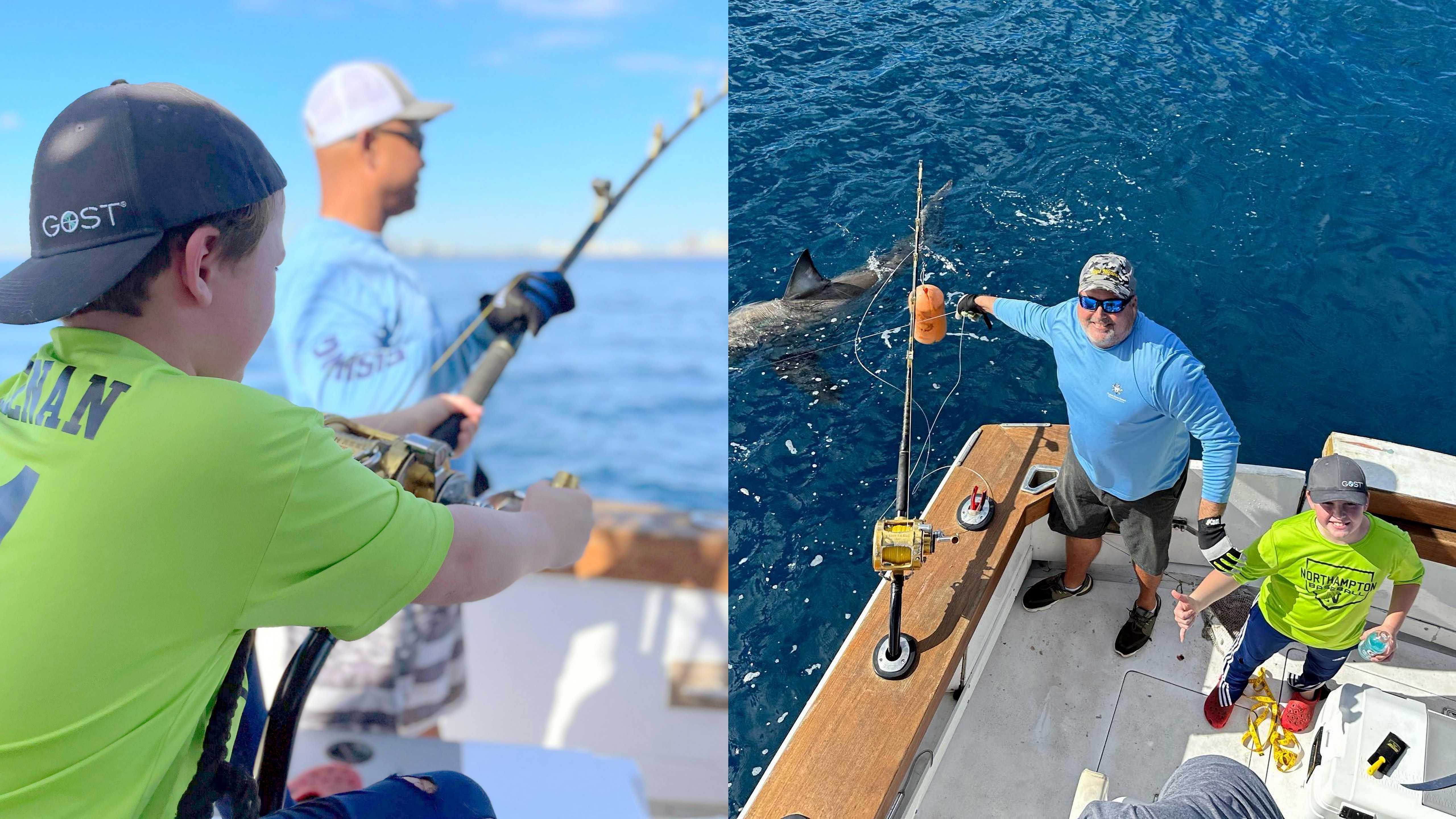 12-year-old boy catches great white shark off Florida coast - Vimarsana News