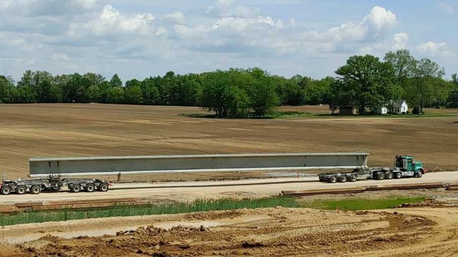 3 trucks delivering massive beams likely to delay traffic in Covington