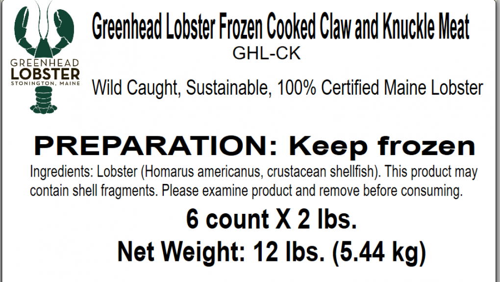 Maine company recalls more than 5,000 pounds of lobster meat