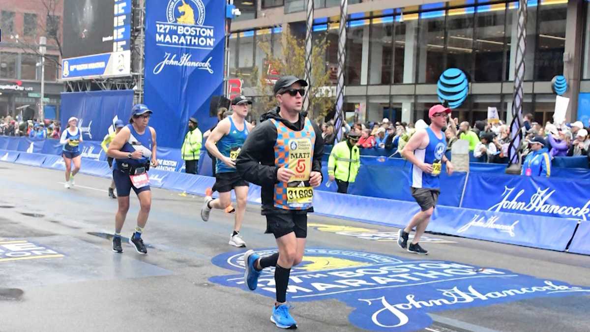 Boston Time First-time Boston Marathon runners look back on race, fundraising - WCVB