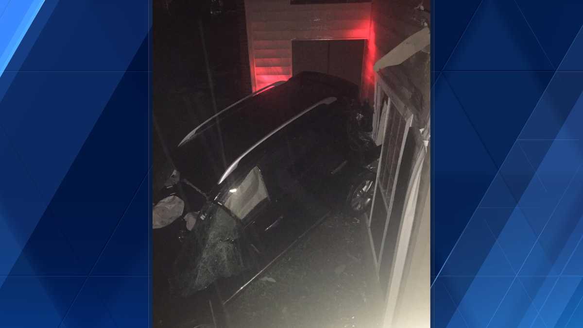 Car crashes into Upstate apartment building, 2 people taken to hospital ...