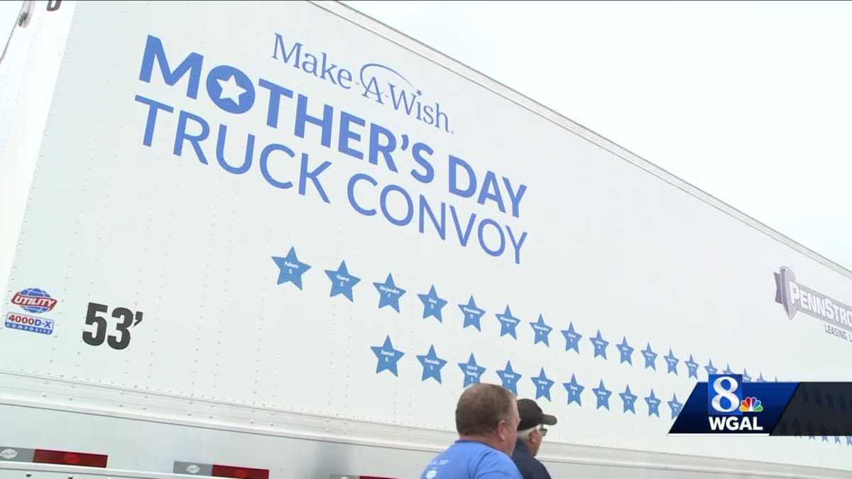 MakeAWish Convoy takes to Facebook Live