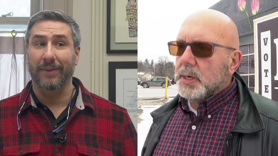 Mark Heath Rutland Racial Candidates for Rutland City Mayor on campaign trail ahead of Town ...