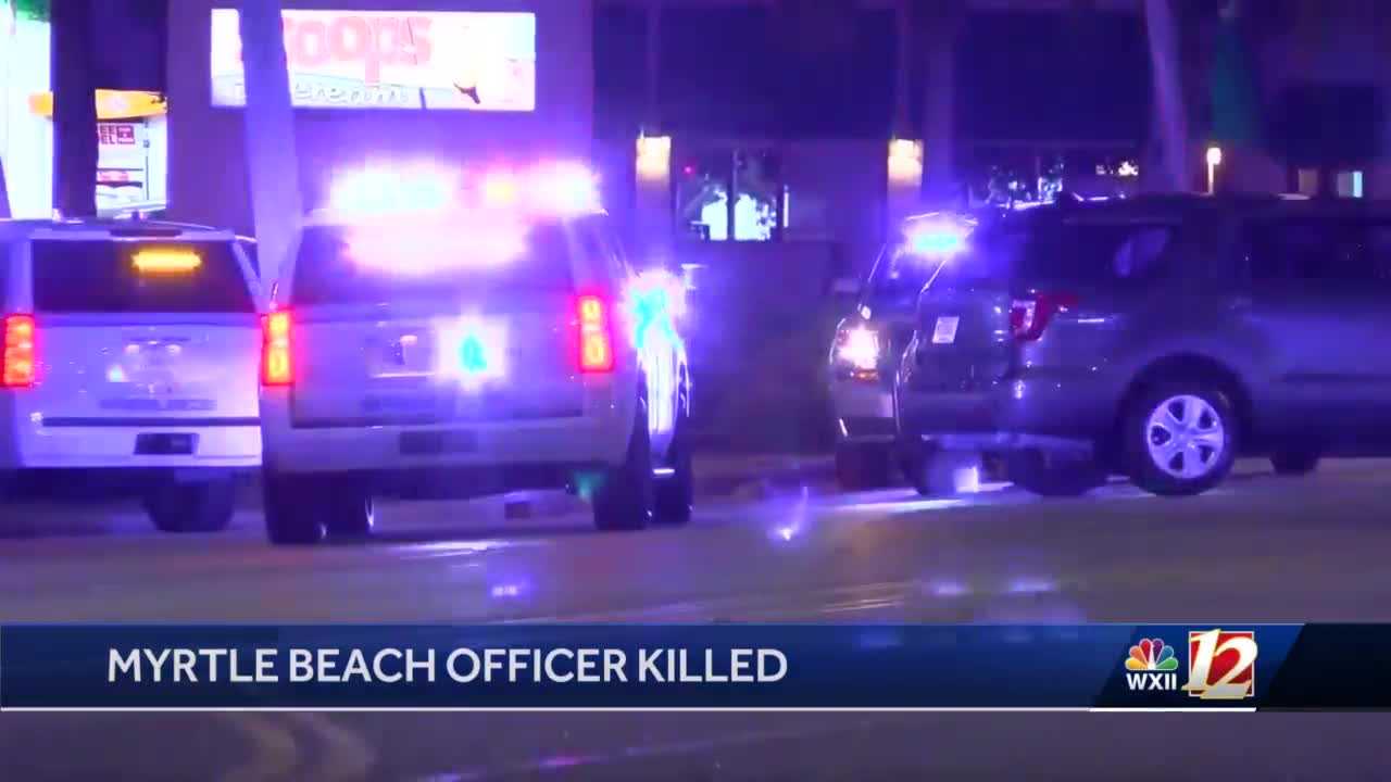 Myrtle Beach Officer Shot And Killed By Suspect