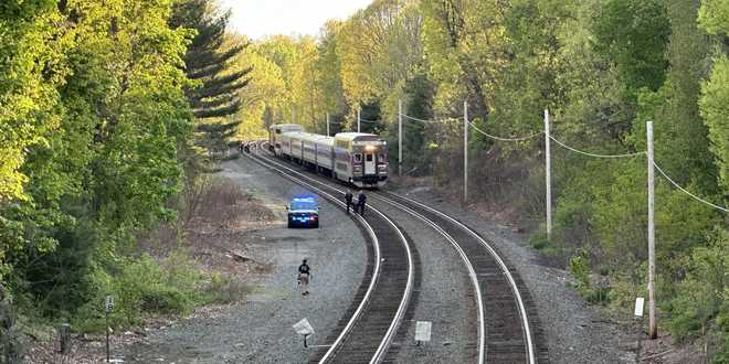 MBTA commuter train hit pedestrians