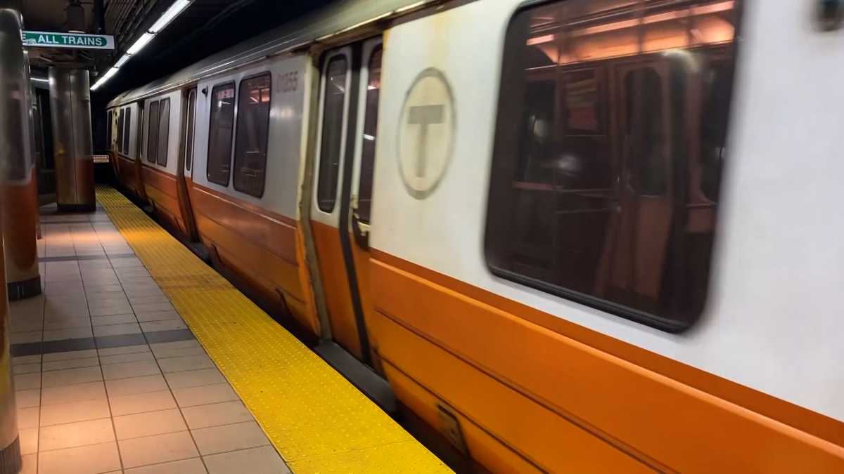 The regular Orange Line service is resumed after vandals hit trains