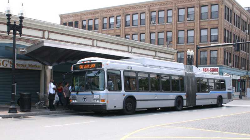 MBTA Silver Line bus