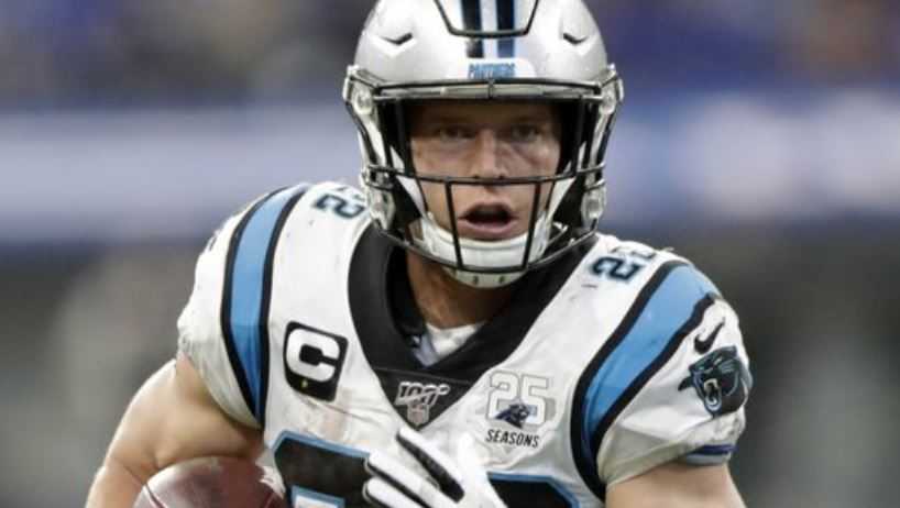 McCaffrey hurt his shoulder on Sunday against the Chiefs