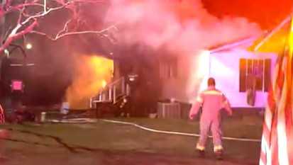 McComb woman forced into the cold after fire sweeps through her home