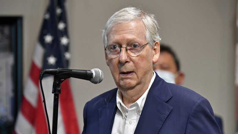 McConnell uses campaign funds for radio ads urging Kentuckians to get COVID-19 vaccine