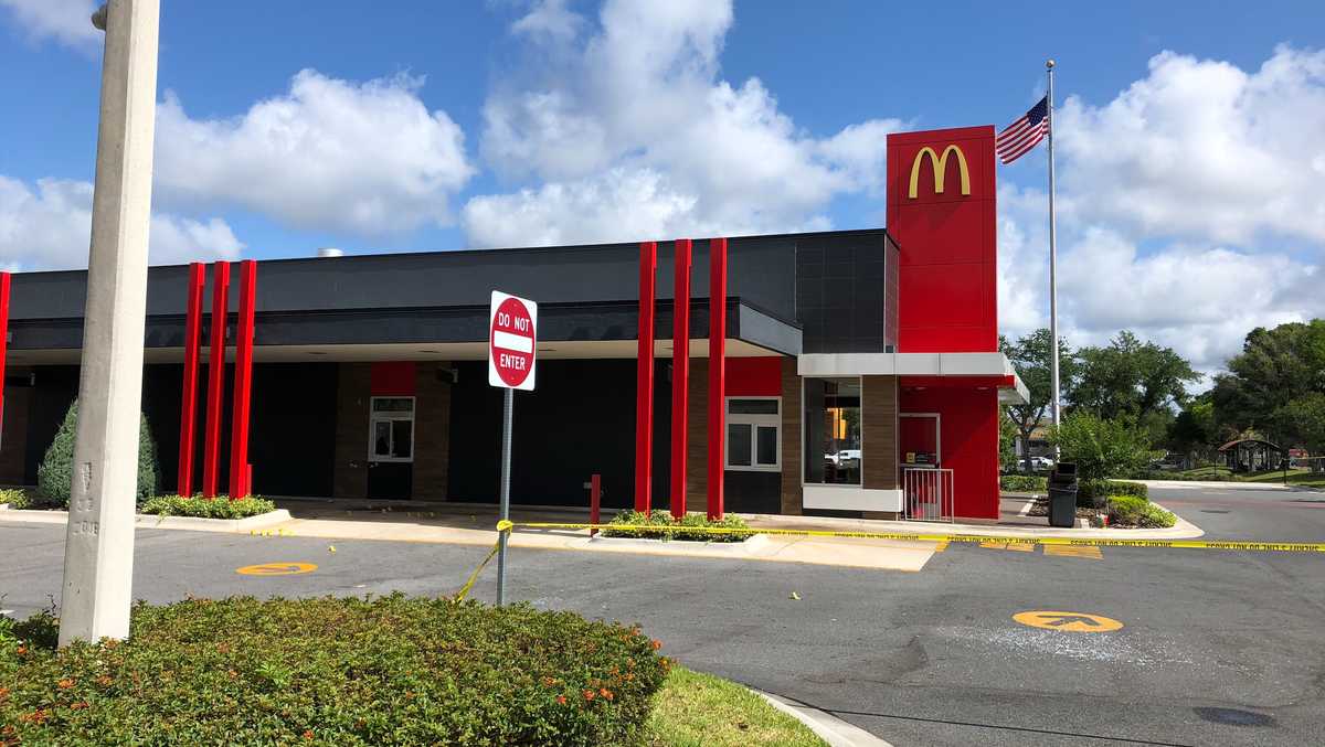 Woman arrested after shooting, 6-hour break inside Orlando McDonald’s
