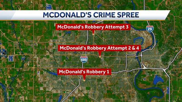 Anonymous tip leads Omaha police to arrest man accused in McDonald's crime spree - Vimarsana News