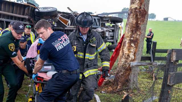 Florida bus crash: 8 people dead, 45 hospitalized in Ocala