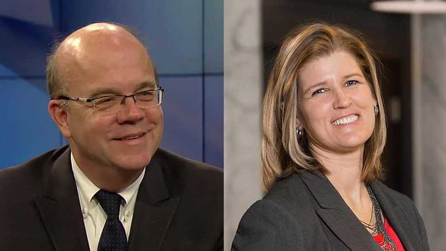 Candidates Jim McGovern, Tracy Lovvorn
