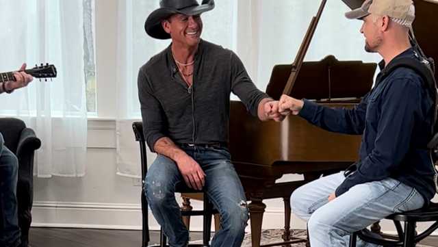 Dad-of-two who has stage-four cancer enlists Tim McGraw to sing